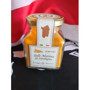 Sale Sardo alla Curcuma - Peso netto 210 gr ca